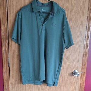 Under Armour Men's Olive Polo Shirt